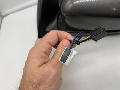 2014-2021 Jeep Cherokee Driver Side View Power Door Mirror Silver BSA OEM