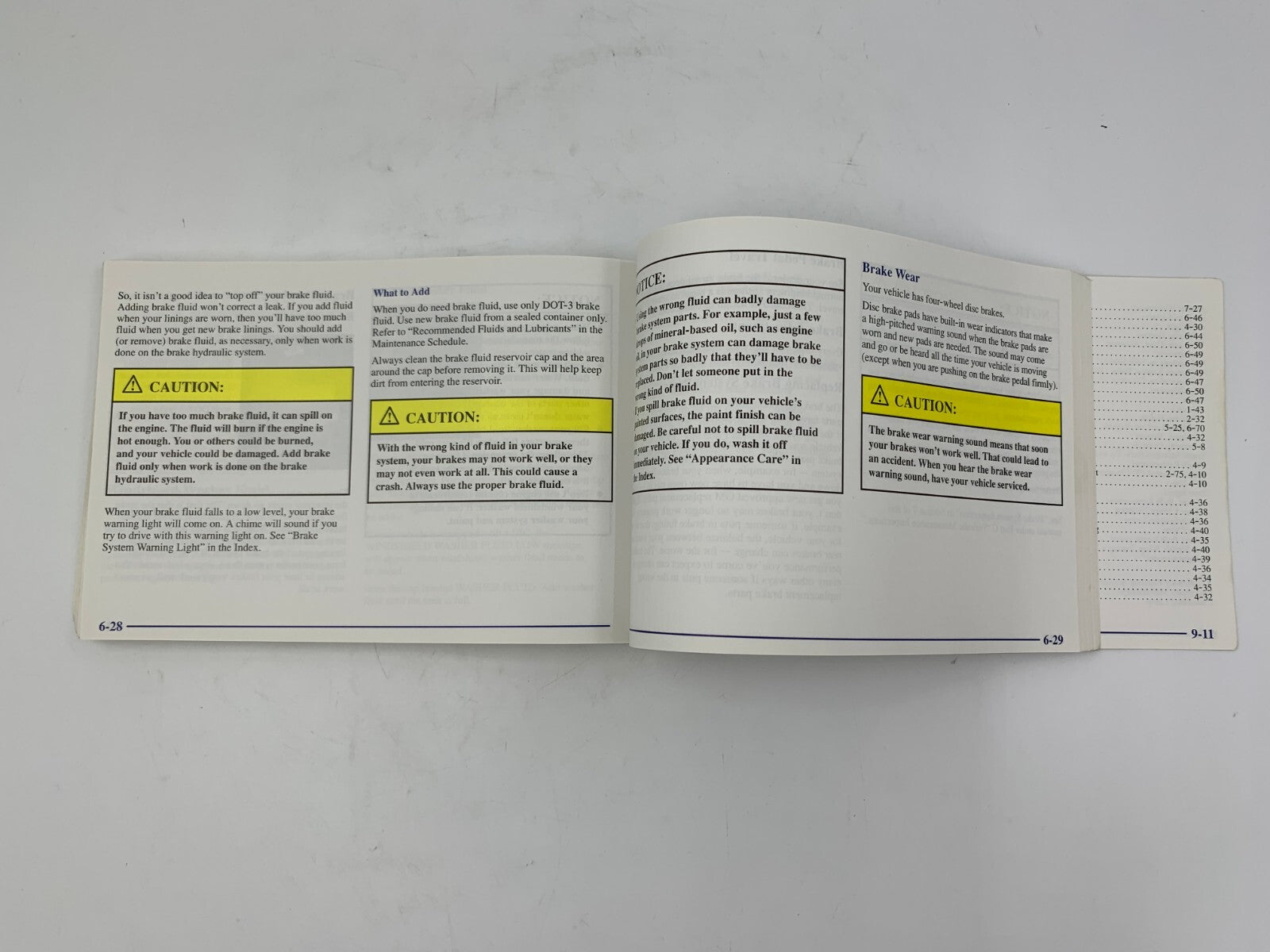 2001 Buick LeSabre Owners Manual OEM C02B36079