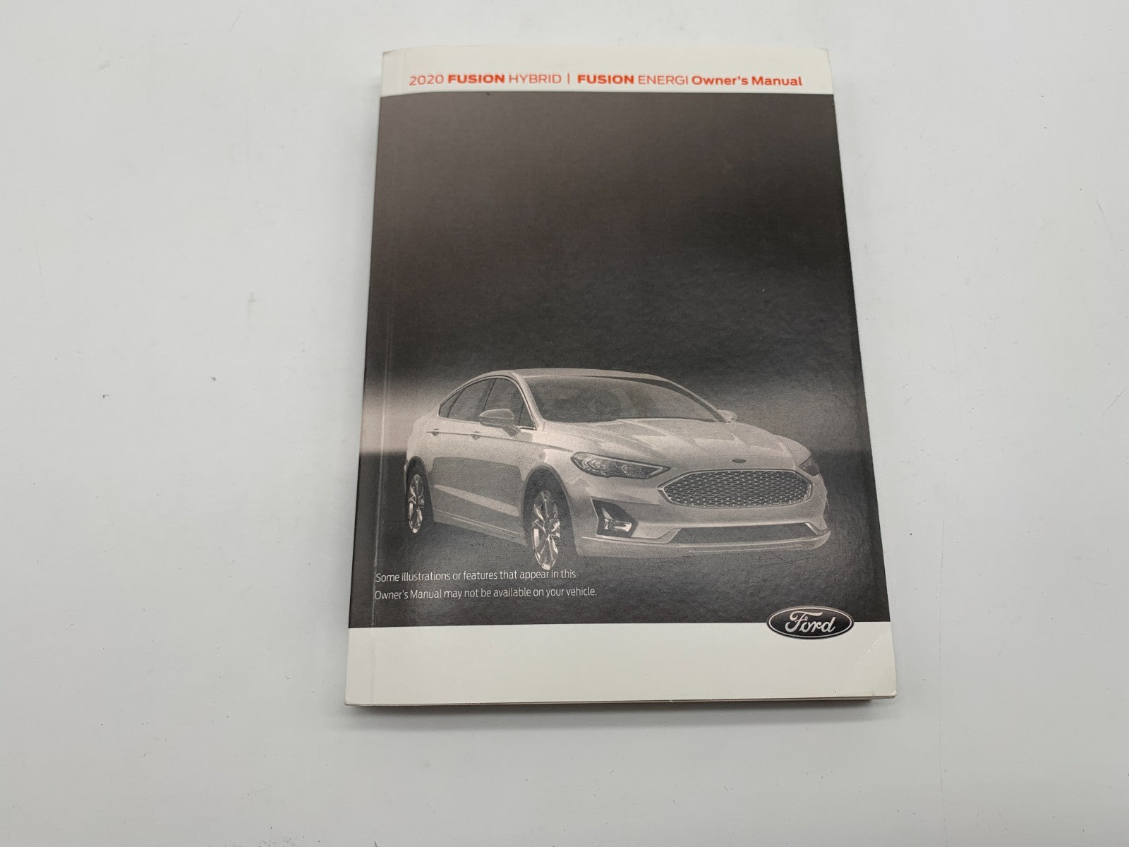 2020 Ford Fusion Hybrid Owners Manual Set with Case OEM E02B36004