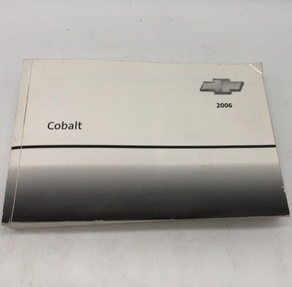 2006 Chevrolet Cruze Owners Manual OEM C02B40002