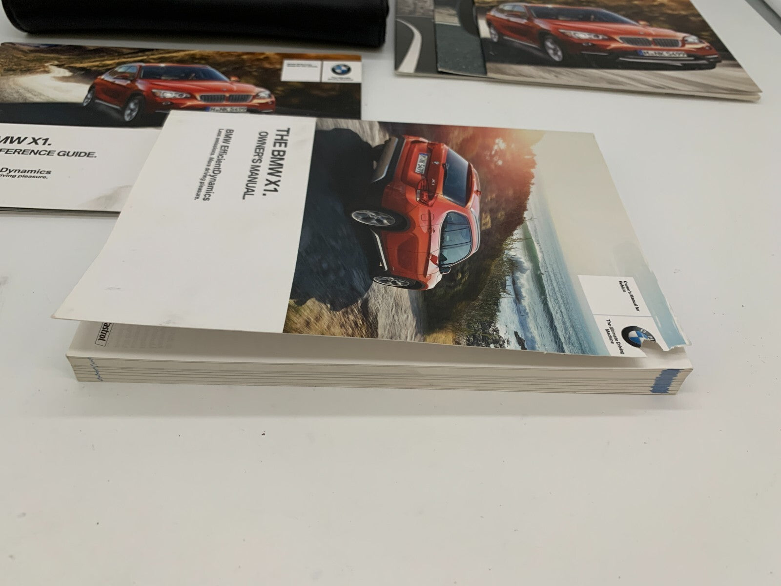 2013 BMW X1 Owners Manual Set with Case OEM R01B29021