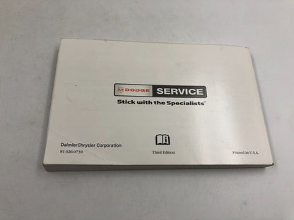 2007 Dodge Caliber Owners Manual Set with Case OEM D04B06027