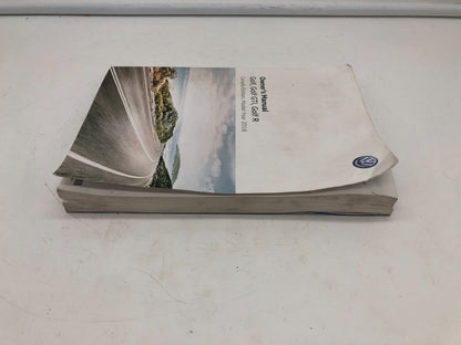 2018 Volkswagen Golf GTI Owners Manual OEM C02B40012