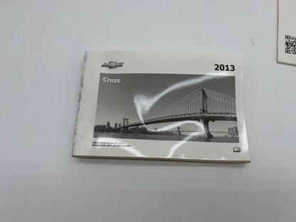 2013 Chevrolet Cruze Owners Manual Set OEM C03B49012