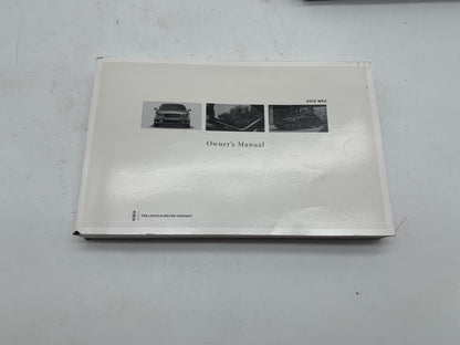 2019 Lincoln MKZ Owners Manual Set with Case OEM D03B50005