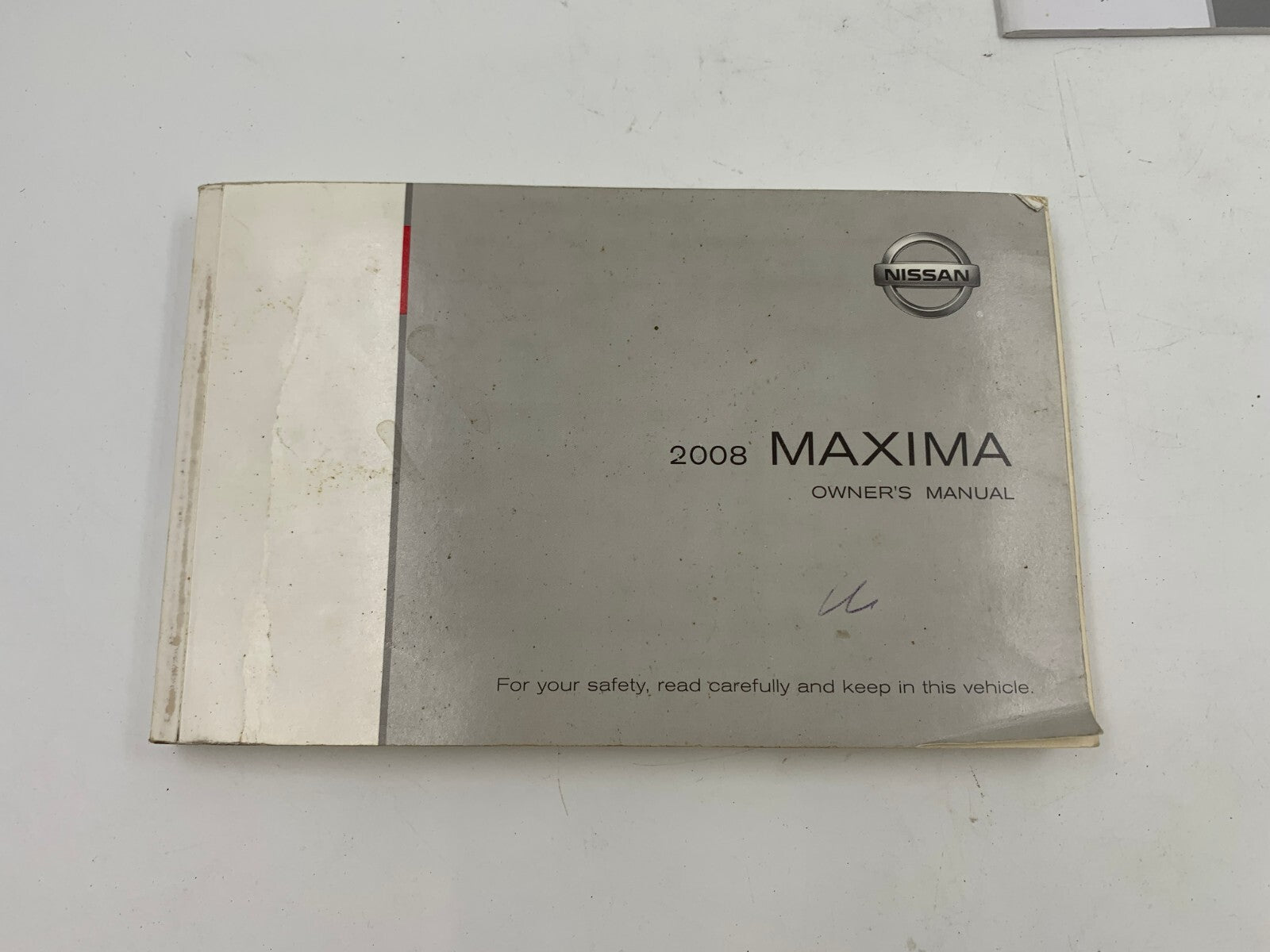 2008 Nissan Maxima Owners Manual Set with Case OEM C03B32006