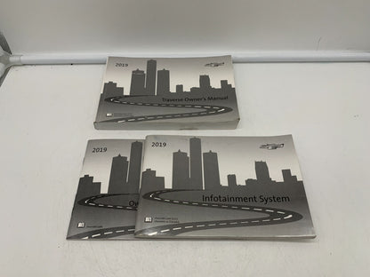 2019 Chevy Traverse Owners Manual Set OEM A01B13003