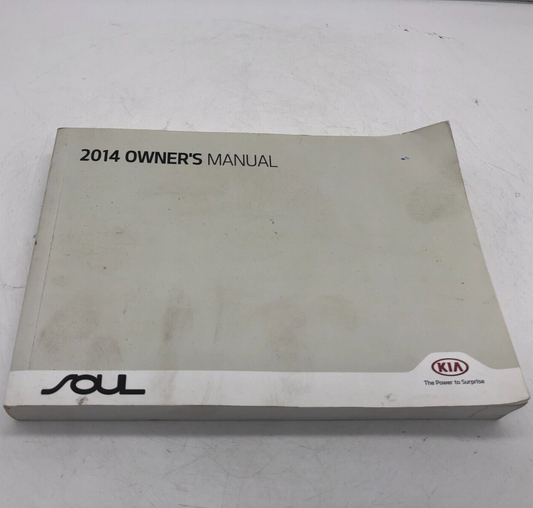 2014 Kia Soul Owners Manual OEM E01B23003