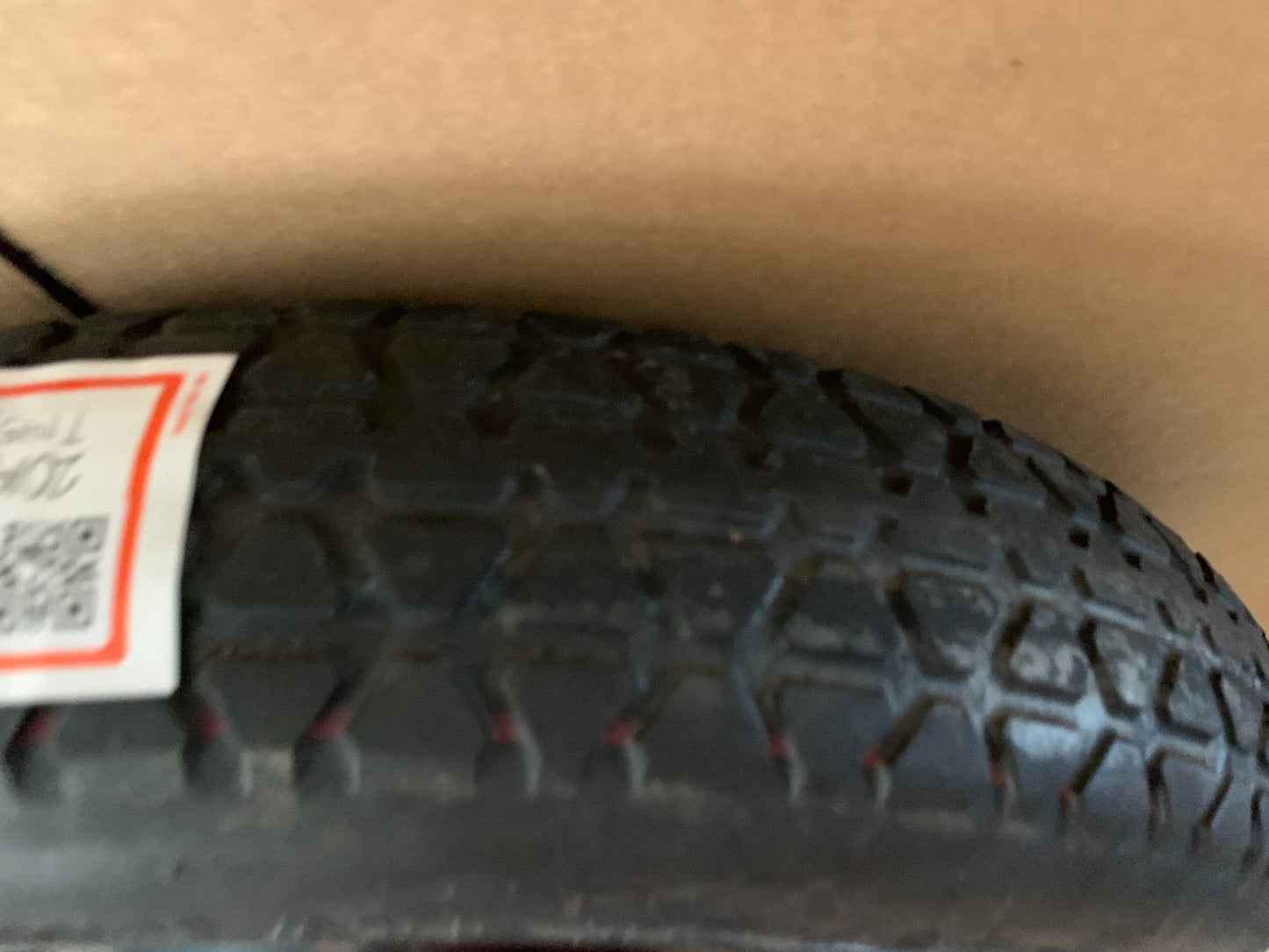 2011-2016 Scion tC 16" Spare Tire Compact Donut T145/80D16