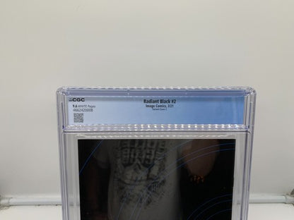 Radiant Black #2 CGC 9.6 Reis 1:25 Virgin Variant 1st App of Radiant Red