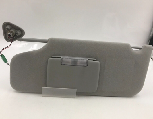 2005-2007 Ford Freestyle Driver Sun Visor Gray Illuminated D01B52082