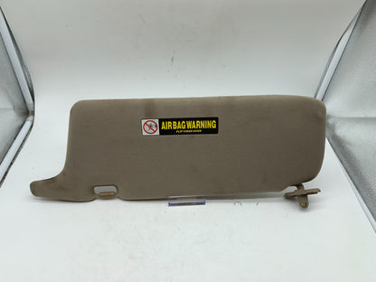 2001-2005 Honda Civic Passenger Sun Visor Beige OEM B01B28004