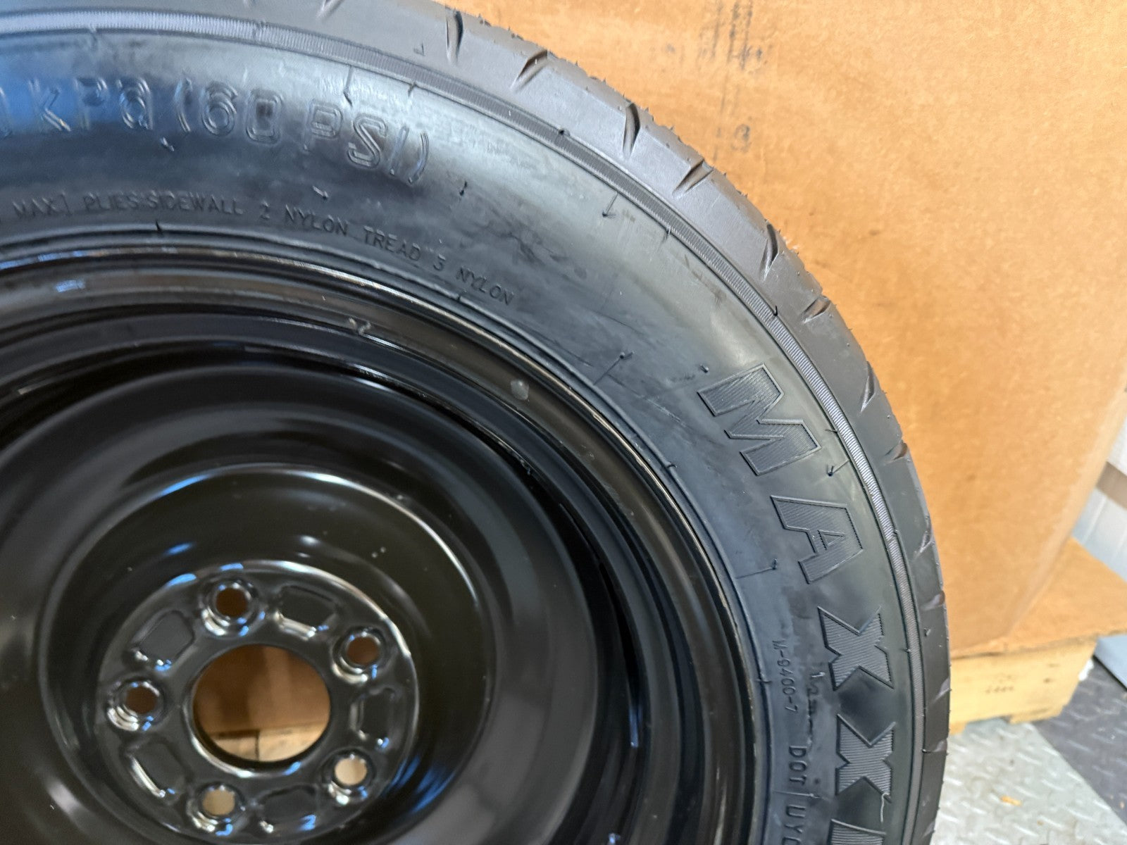 2014-2019 Nissan Rogue 16" Spare Tire Wheel Compact Donut T145/90D16 Maxxis