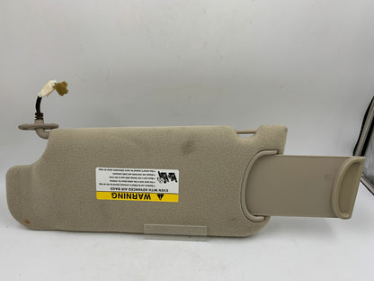 2005-2008 Buick Endeavor Passenger Sun Visor Tan Illuminated OEM C03B33056