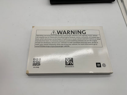 2019 Cadillac Escalade Owners Manual Set with Case OEM A01B30089
