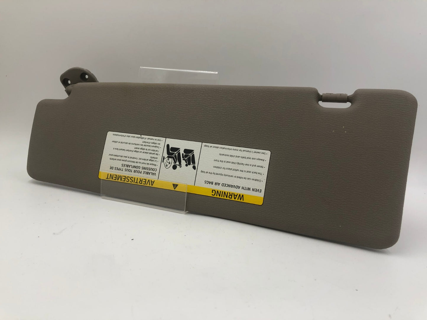 2007-2013 BMW X5 Passenger Sun Visor Sunvisor Brown Illuminated OEM C01B08017