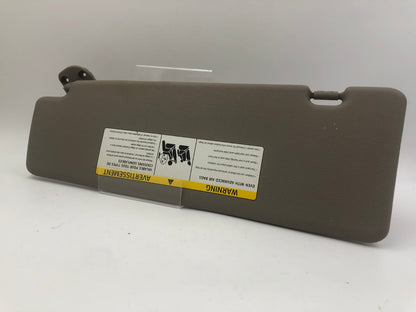 2007-2013 BMW X5 Passenger Sun Visor Sunvisor Brown Illuminated OEM C01B08017