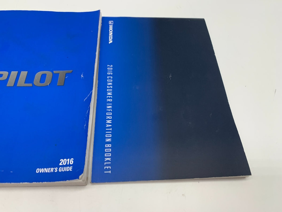 2016 Honda Pilot Owners Manual Set OEM D01B41077
