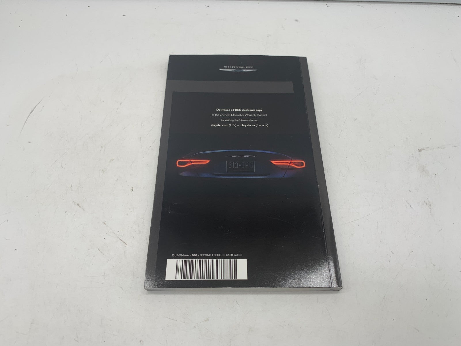 2015 Chrysler 200 Owners Manual Set with Case OEM A01B52094