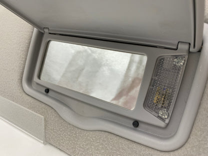 2006-2008 Mazda 6 Passenger Sun Visor Illuminated Gray OEM A02B48061