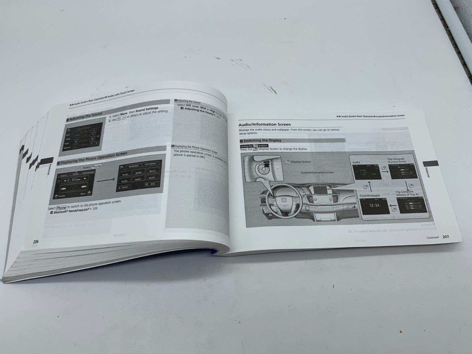 2013 Honda Accord Sedan Owners Manual OEM B04B19023