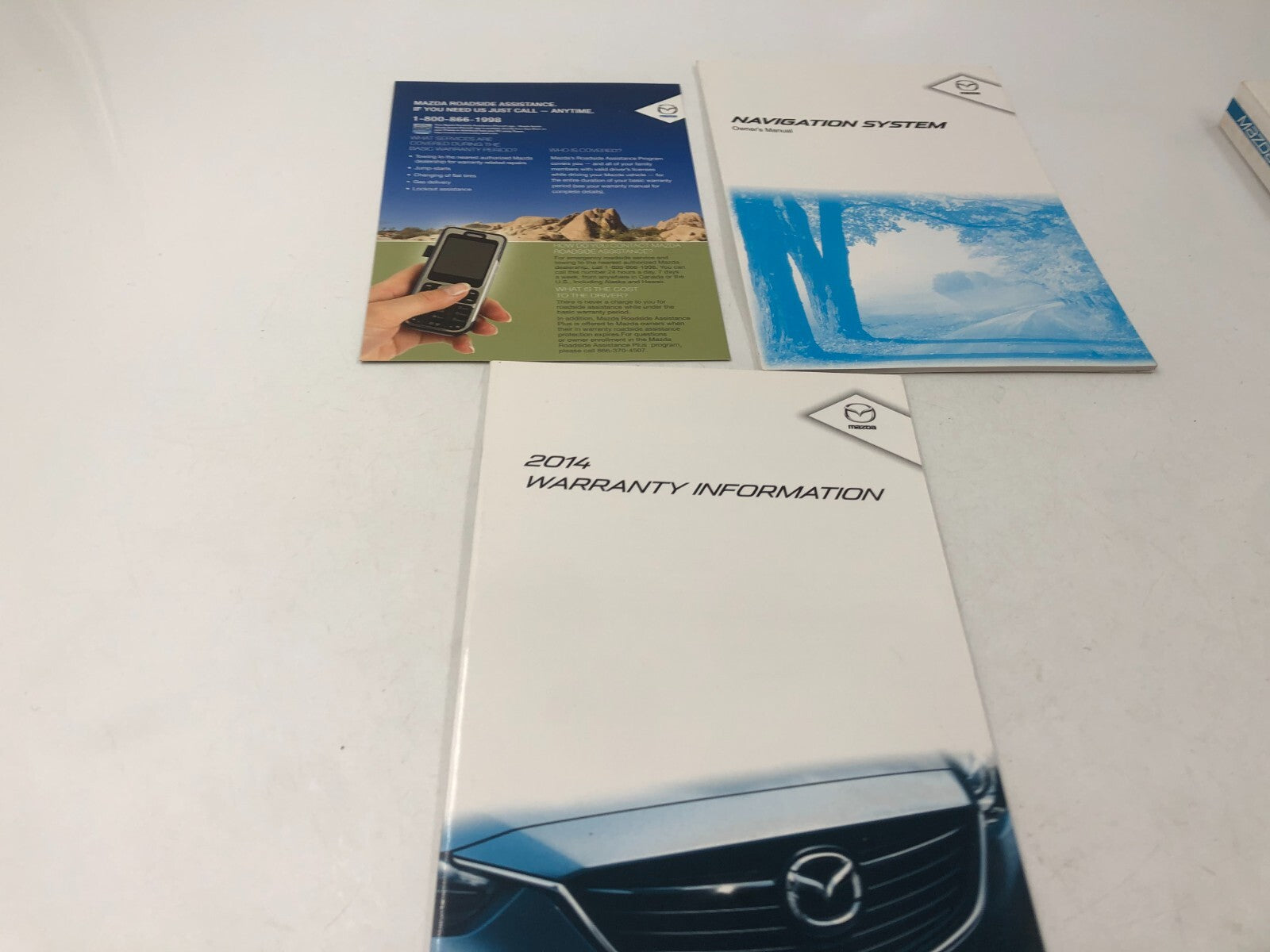 2014 Mazda CX-9 CX9 Owners Manual Set with Case OEM C01B38084