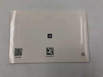 2018 Chevy Traverse Owners Manual Set OEM A04B21087