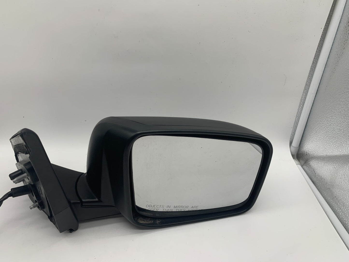2008-2015 Nissan Rogue Passenger Side View Power Door Mirror Black OEM