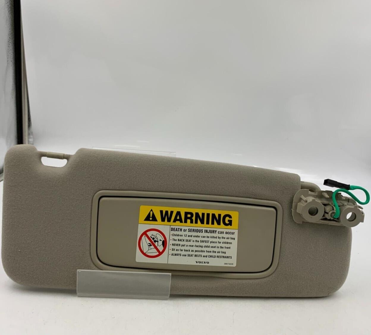 2000-2005 Volvo S80 Passenger Sun Visor Beige Illuminated OEM D04B57008