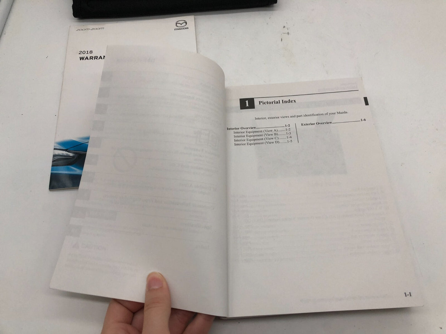 2018 Mazda CX-9 CX9 Owners Manual Set with Case OEM C02B40010