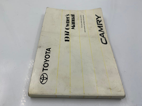 1997 Toyota Camry Owners Manual Handbook OEM G03B11021