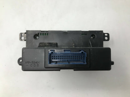 2005-2006 Cadillac CTS AC Heater Climate Control Unit OEM D02B45009