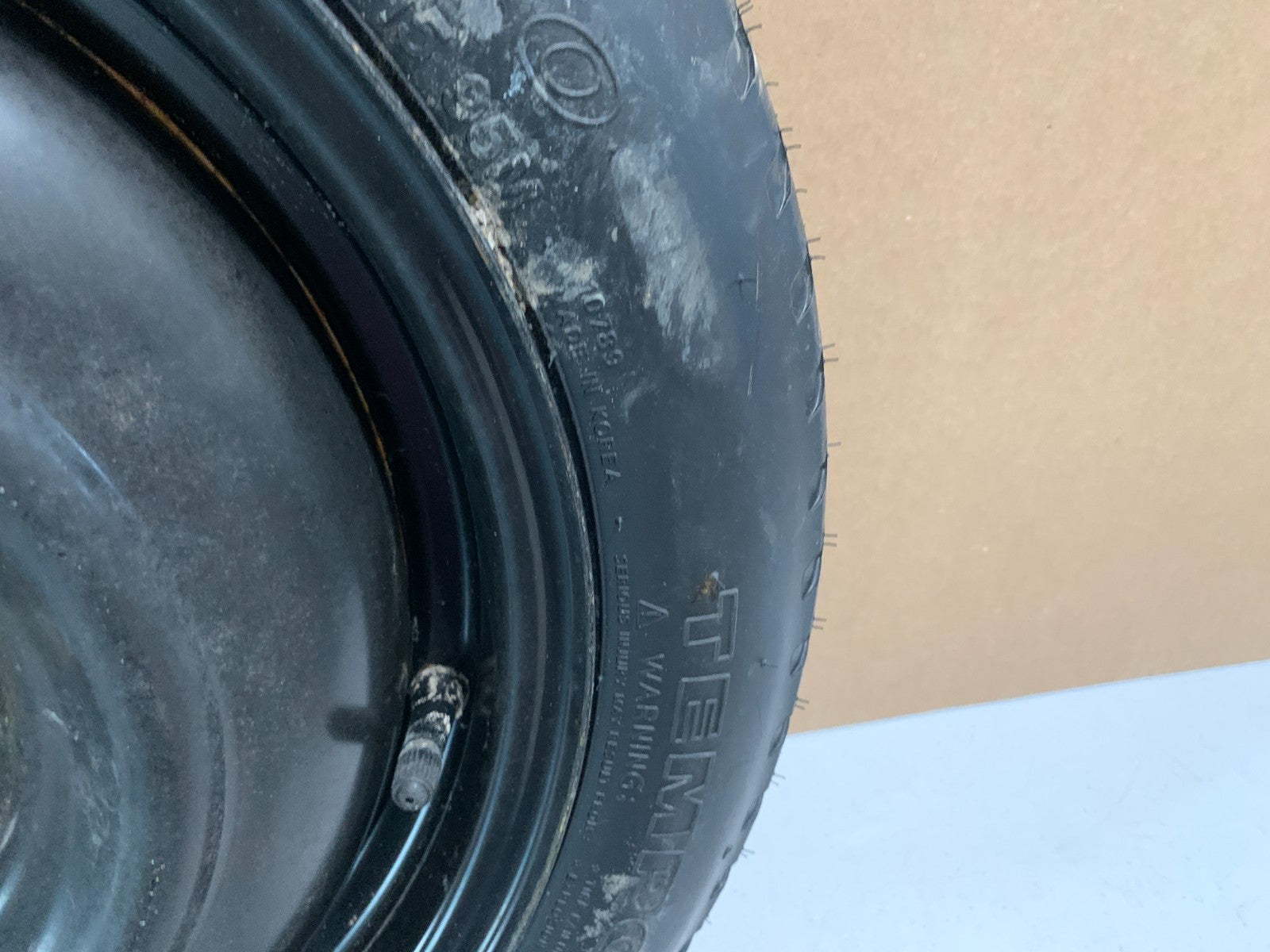 2013-2020 Hyundai Elantra 15" Spare Tire Compact Donut T125/80D15 Emergency