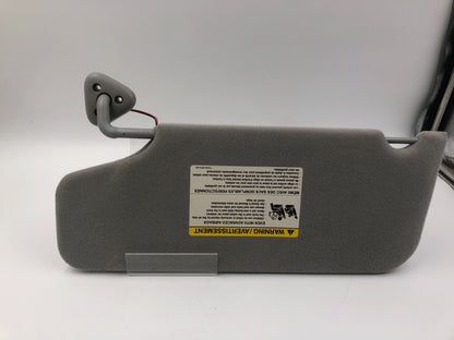 2005-2007 Ford Freestyle Passenger Sun Visor Illuminated Gray OEM B04B31030
