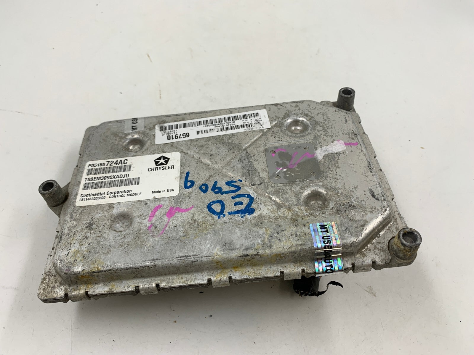 2013 Chrysler 200 Engine Control Module ECU ECM OEM B04B35005