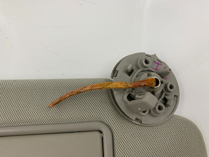 2013-2016 Chevrolet Malibu Passenger Sun Visor Gray Illuminated OEM C03B09084