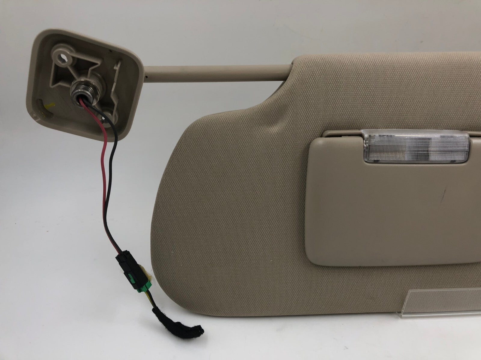 2009-2012 Ford Flex Driver Sun Visor Beige Illuminated OEM C04B19056