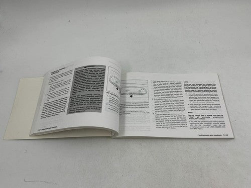2004 Nissan Maxima Owners Manual Set with Case OEM R01B09006