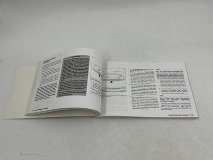 2004 Nissan Maxima Owners Manual Set with Case OEM R01B09006