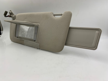 2010-2014 Subaru Legacy Driver Sun Visor Gray Illuminated OEM B03B25067