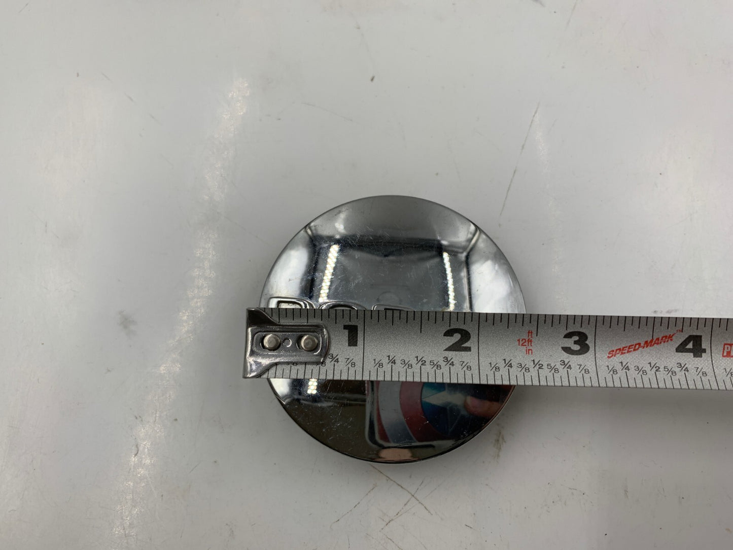 Dodge Rim Wheel Center Cap Set of 4 Chrome 2-3/8 inch OEM D04B37084