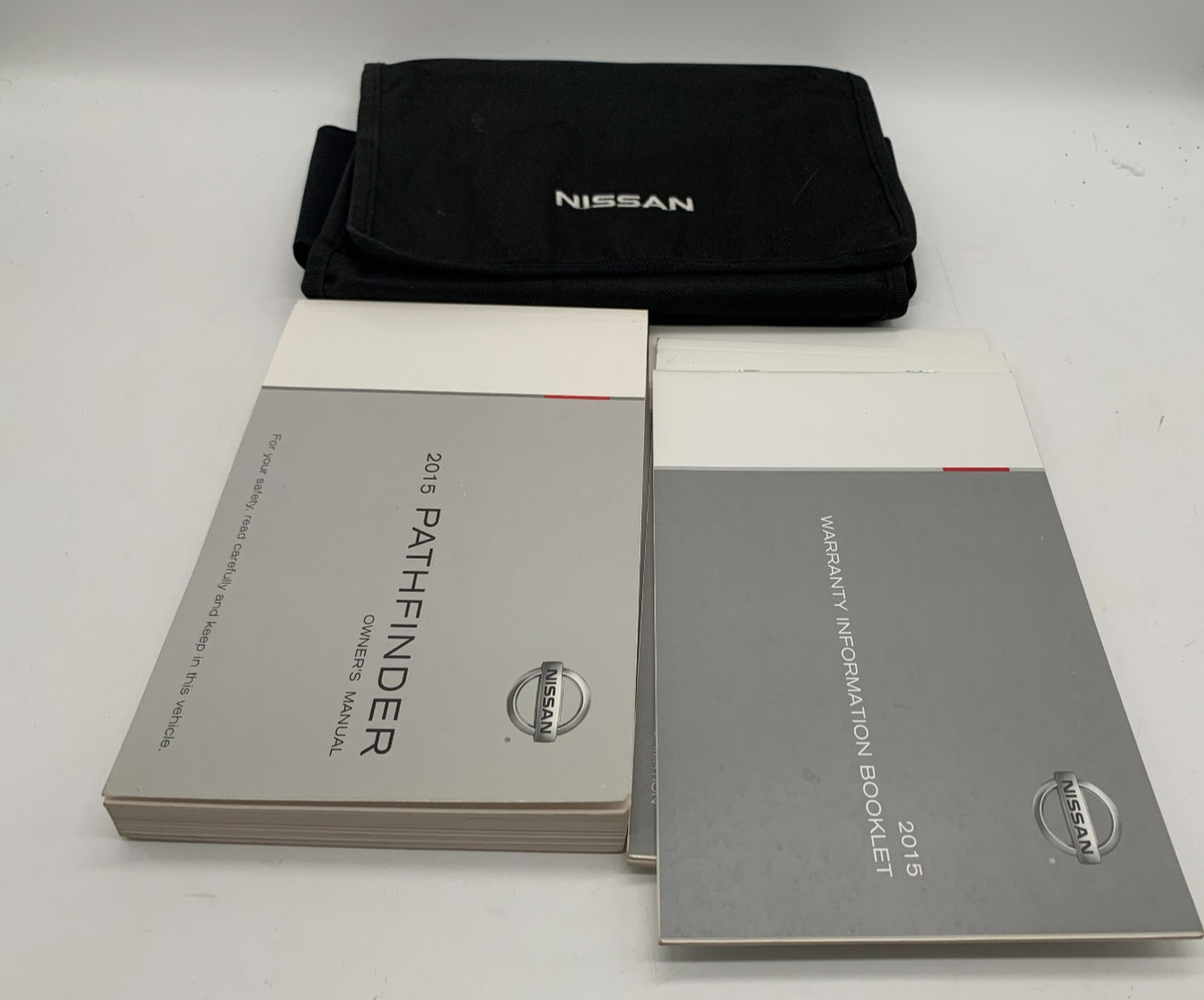 2015 Nissan Sentra Owners Manual Set with Case OEM R01B50023