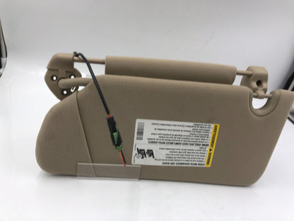 2006-2007 Cadillac DTS Passenger Sun Visor Sand OEM E01B48059