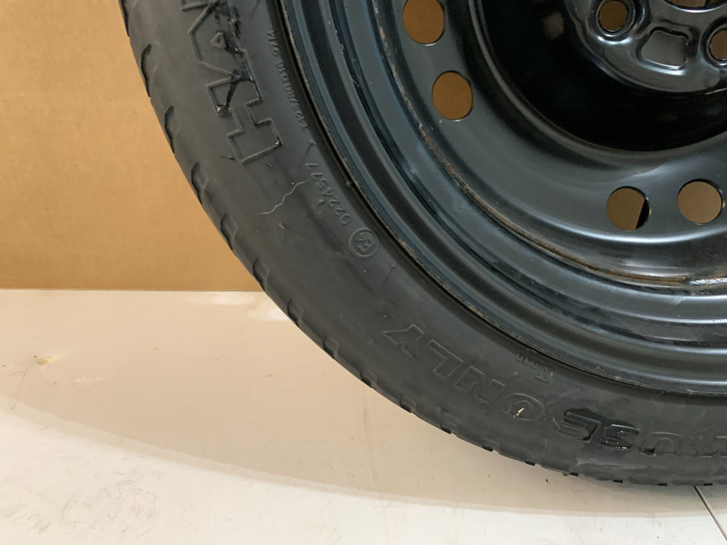 2015-2020 Hyundai Sonata 16" Spare Tire Compact Donut T125/80D16 OEM