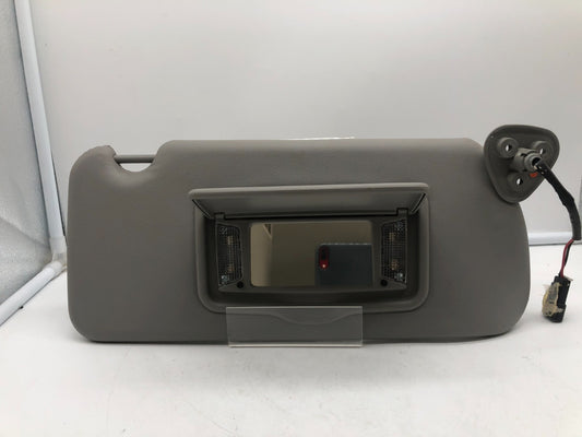 2003-2007 Cadillac CTS Passenger Sun Visor Gray Illuminated OEM A01B24011