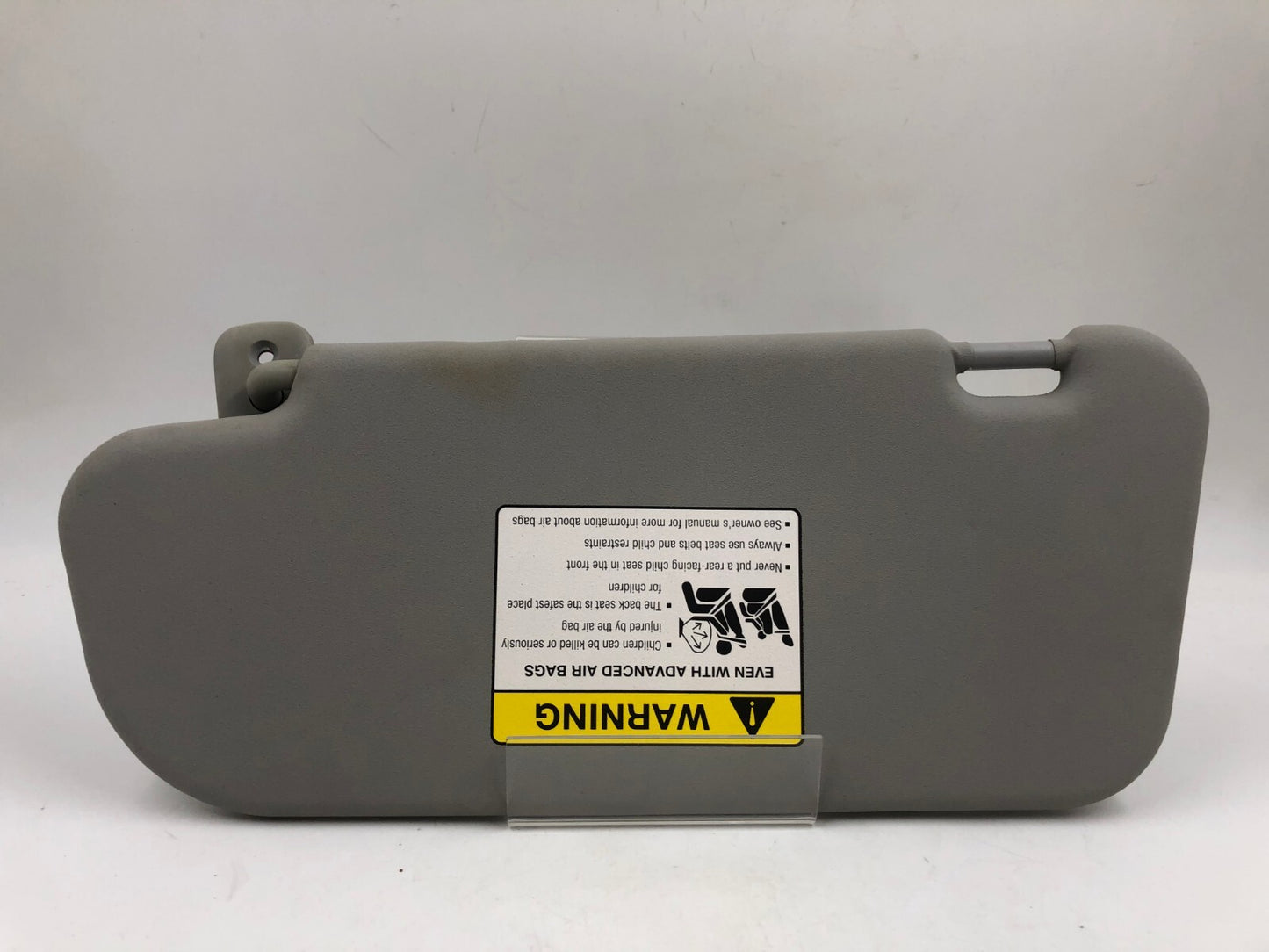 2007-2009 Mazda 3 Passenger Sun Visor Gray OEM C02B15023
