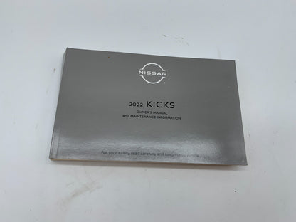 2022 Nissan Kicks Owners Manual OEM D03B28007