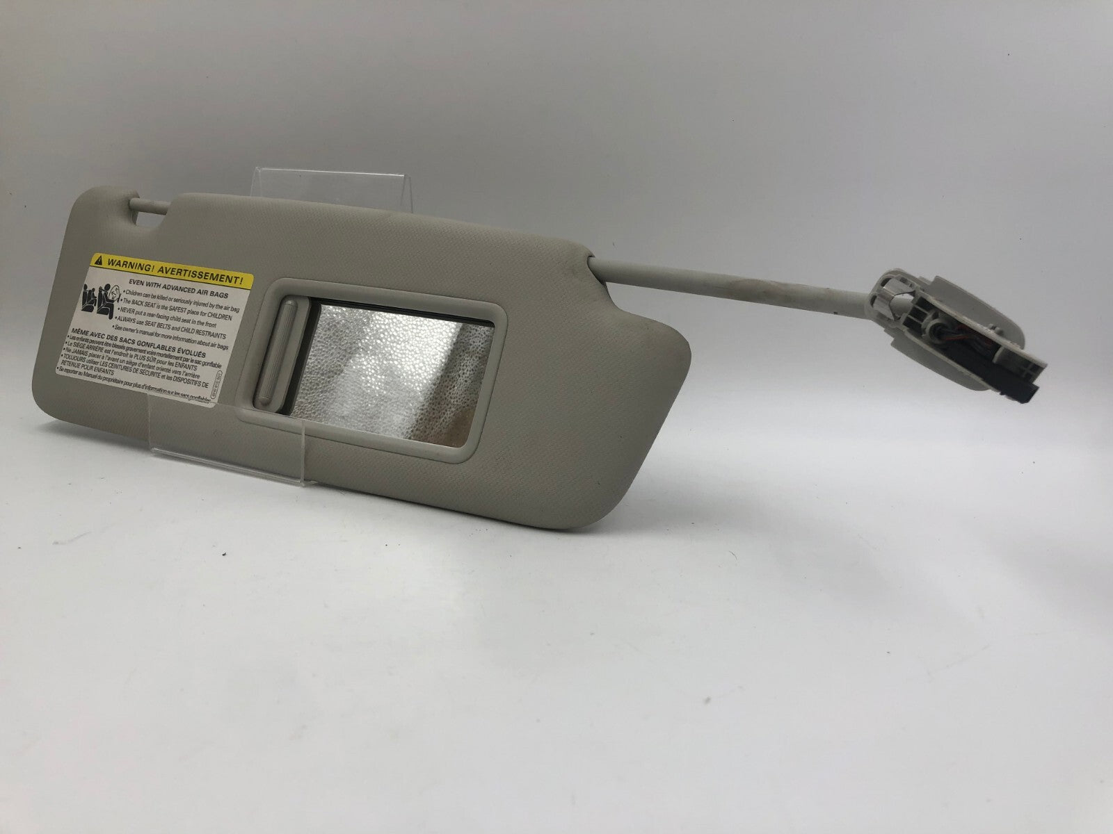 2009-2012 Audi A4 Passenger Sun Visor Sunvisor Gray Illuminated OEM D01B29073