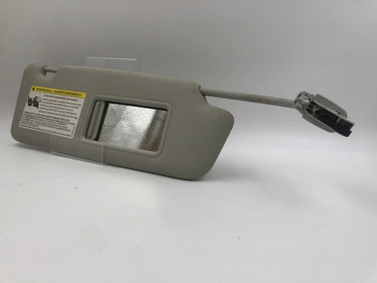 2009-2012 Audi A4 Passenger Sun Visor Sunvisor Gray Illuminated OEM D01B29073