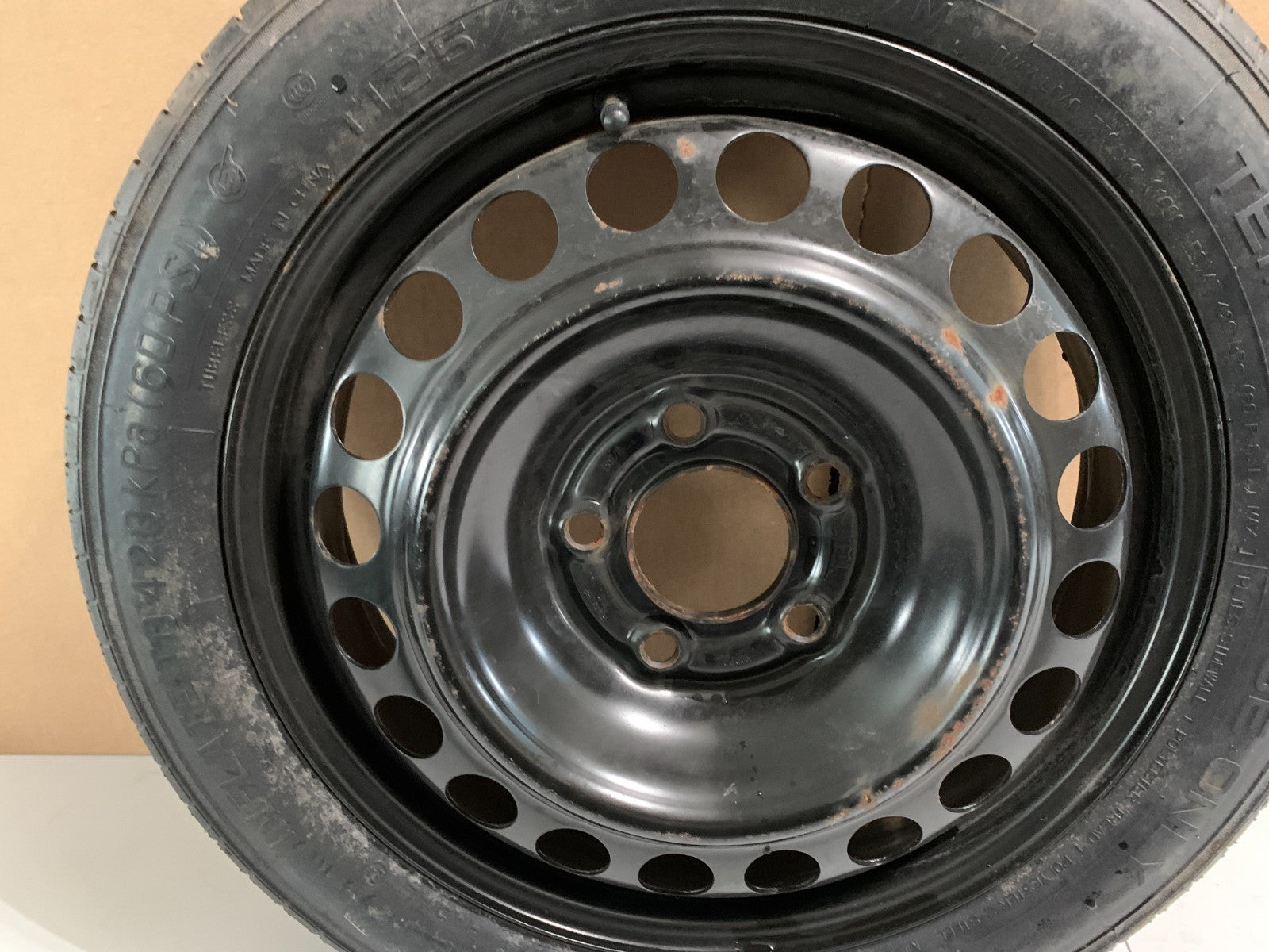 2016-2022 Chevrolet Malibu 16" Spare Tire Compact Donut T125/80R16